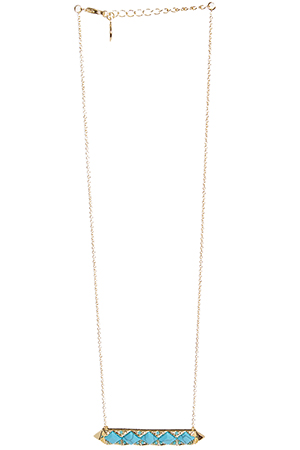 House of Harlow 1960 Mykonos Bar Necklace