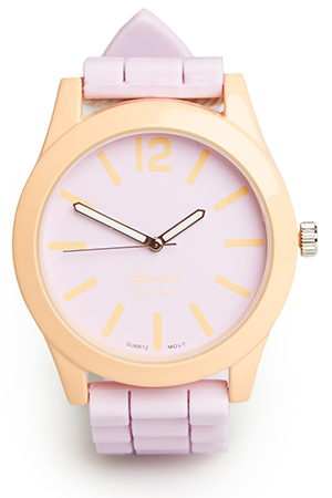 Pretty Pastel Silicone Watch