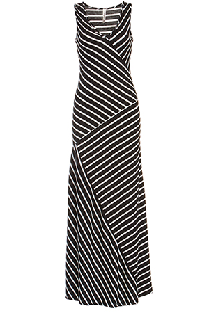 Zigzag Stripe Maxi Dress