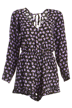 Faithfull The Brand Reflections Floral Romper