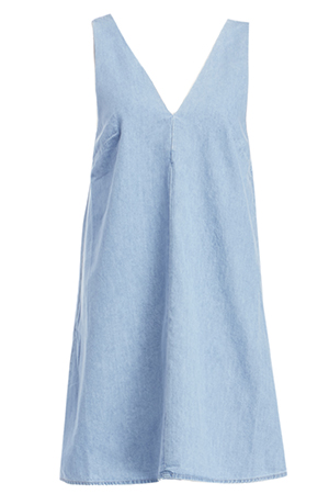 The Fifth Label Chambray Messenger Dress