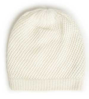Shimmering Knitted Beanie