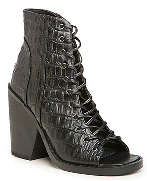 Finders Keepers Hitched Lace Up Booties