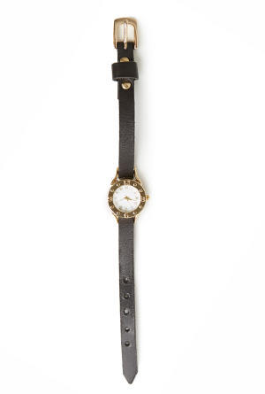 Sevigny Studded Leather Watch