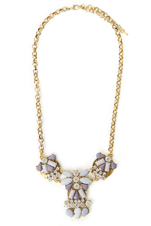 DAILYLOOK Heather Jeweled Drop Necklace
