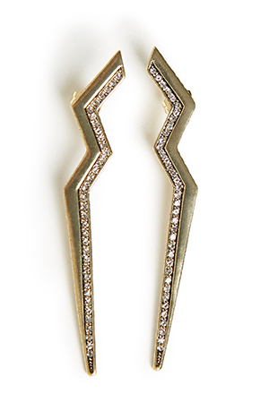 House of Harlow 1960 Aztec Angles Earrings