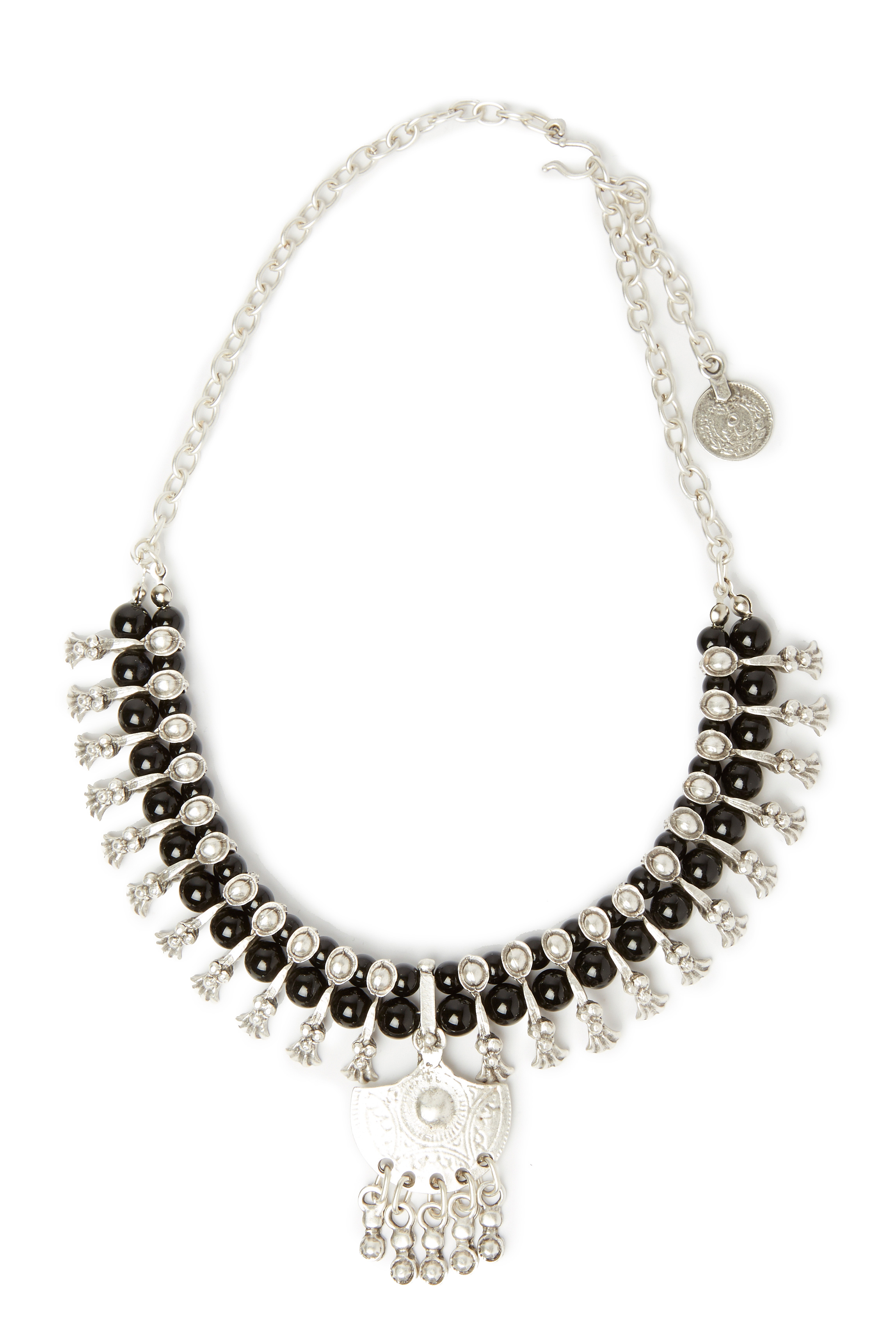 Chanour Structured Flat Beading Necklace