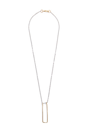 Five and Two Suri Long Bar Necklace