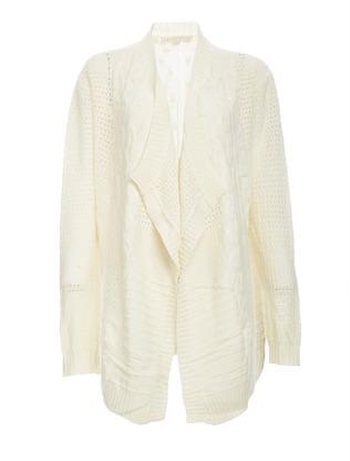 Simone Lightweight Cable Knit Cardigan