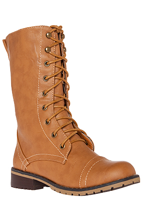 Utility Lace Up Boots
