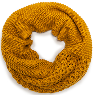 Double Knit Infinity Scarf