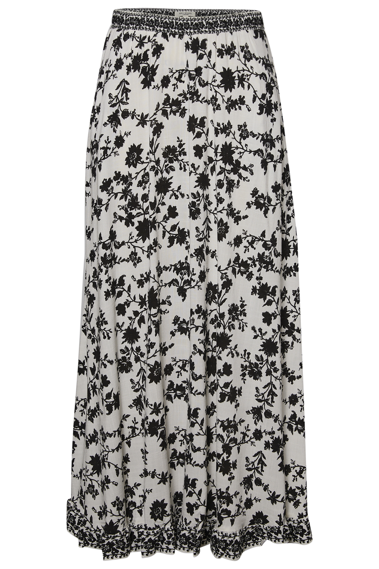 A-Line Midi Skirt
