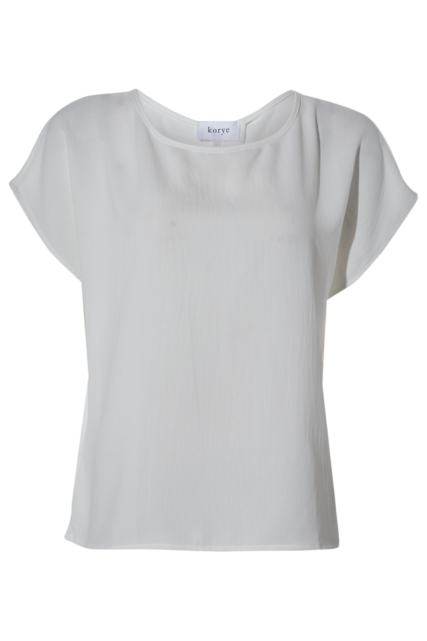 Back Pleat Cross Over Top