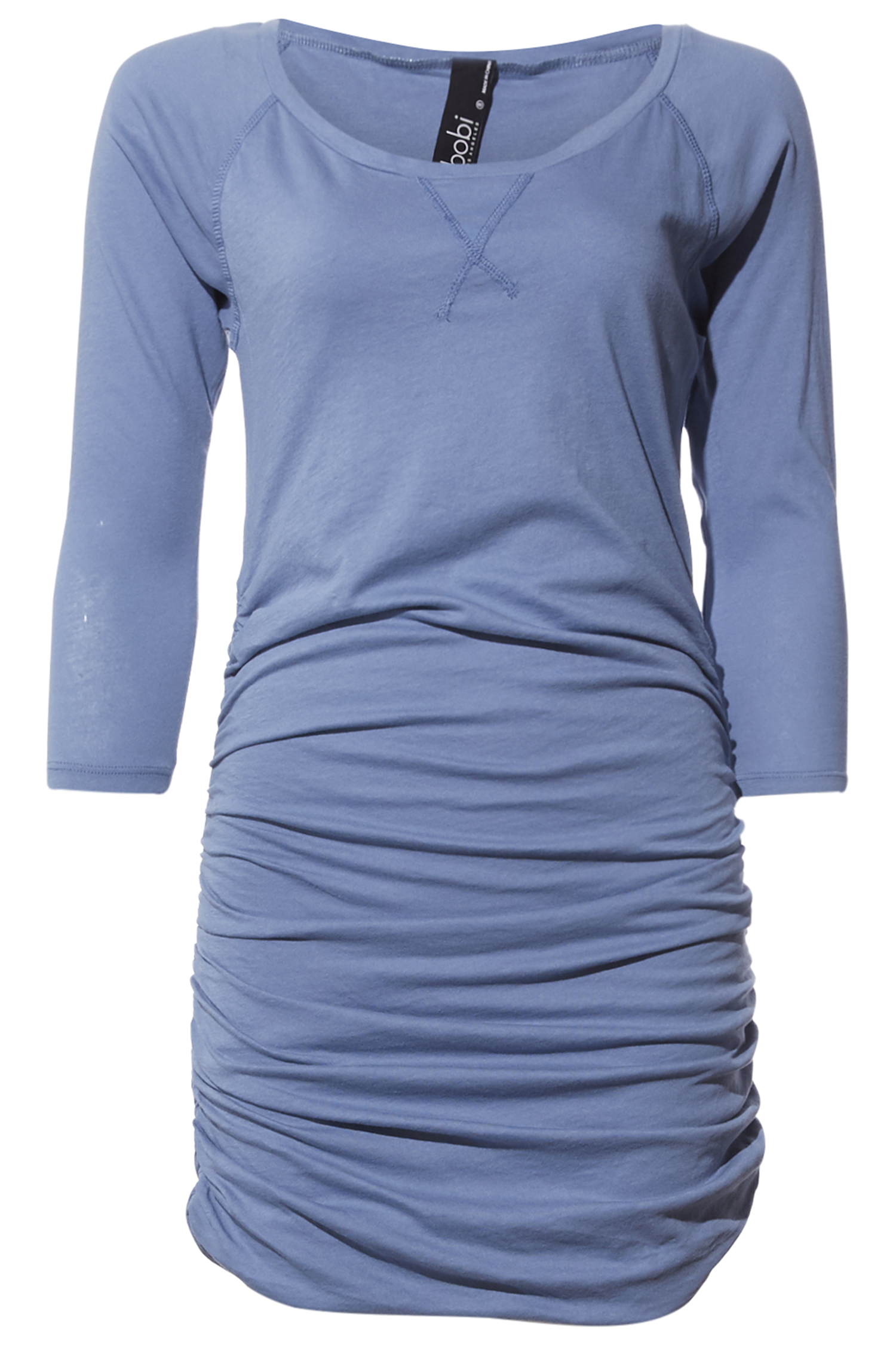 3/4 Sleeve Ruched Dress