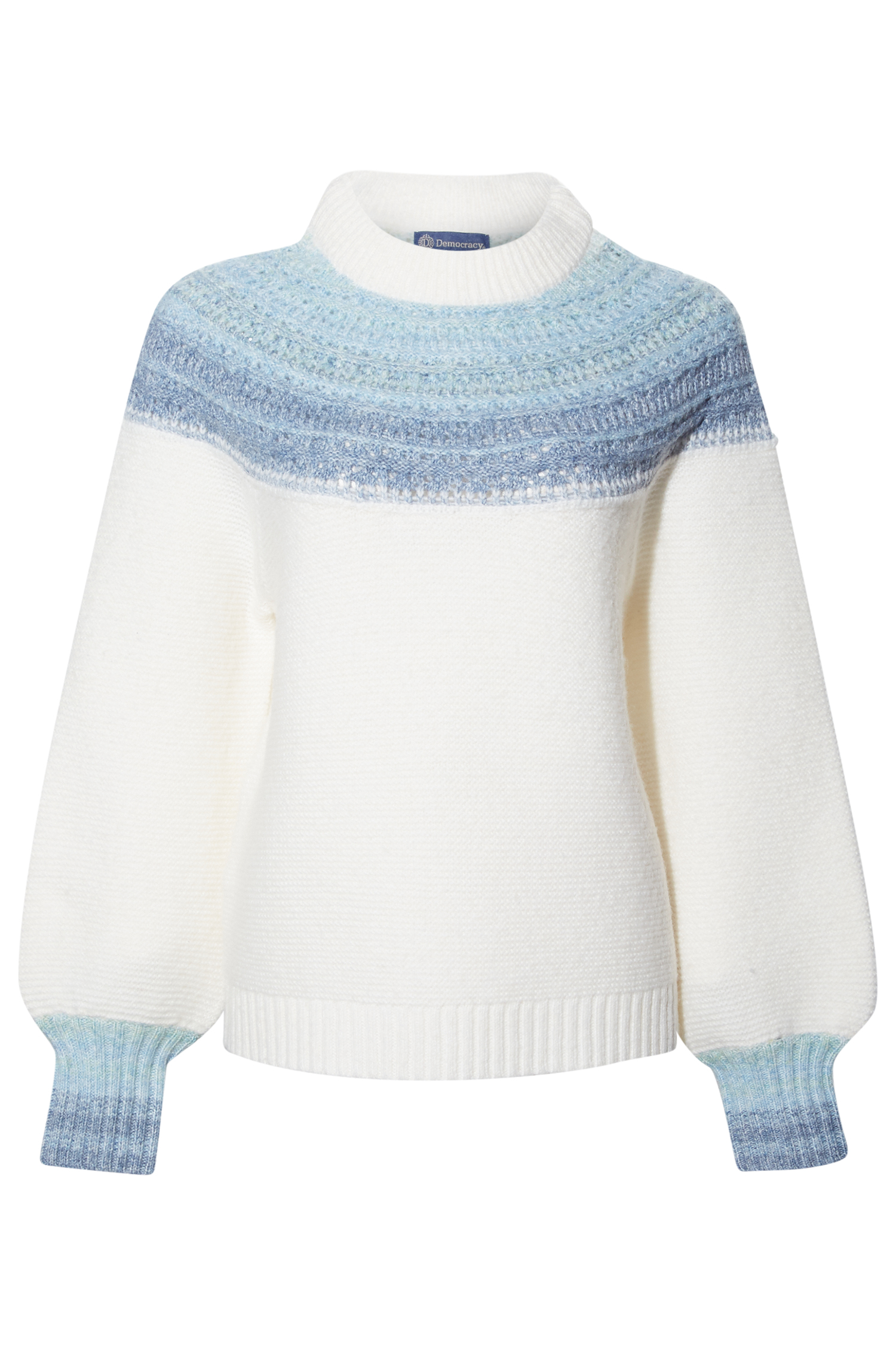 Democracy Ombre Placement Sweater