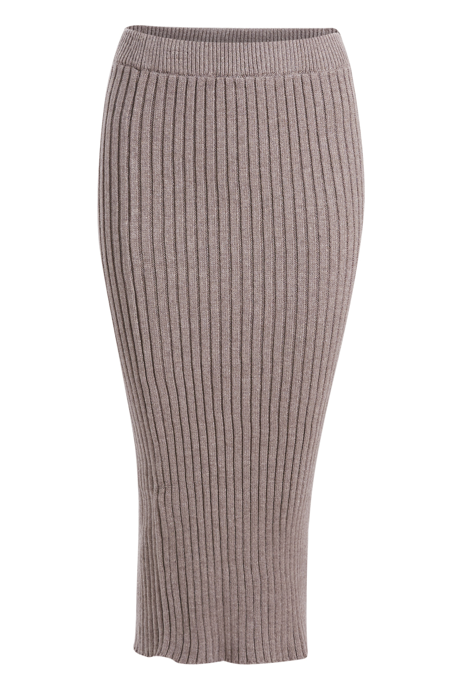 Ribbed Midi Skirt