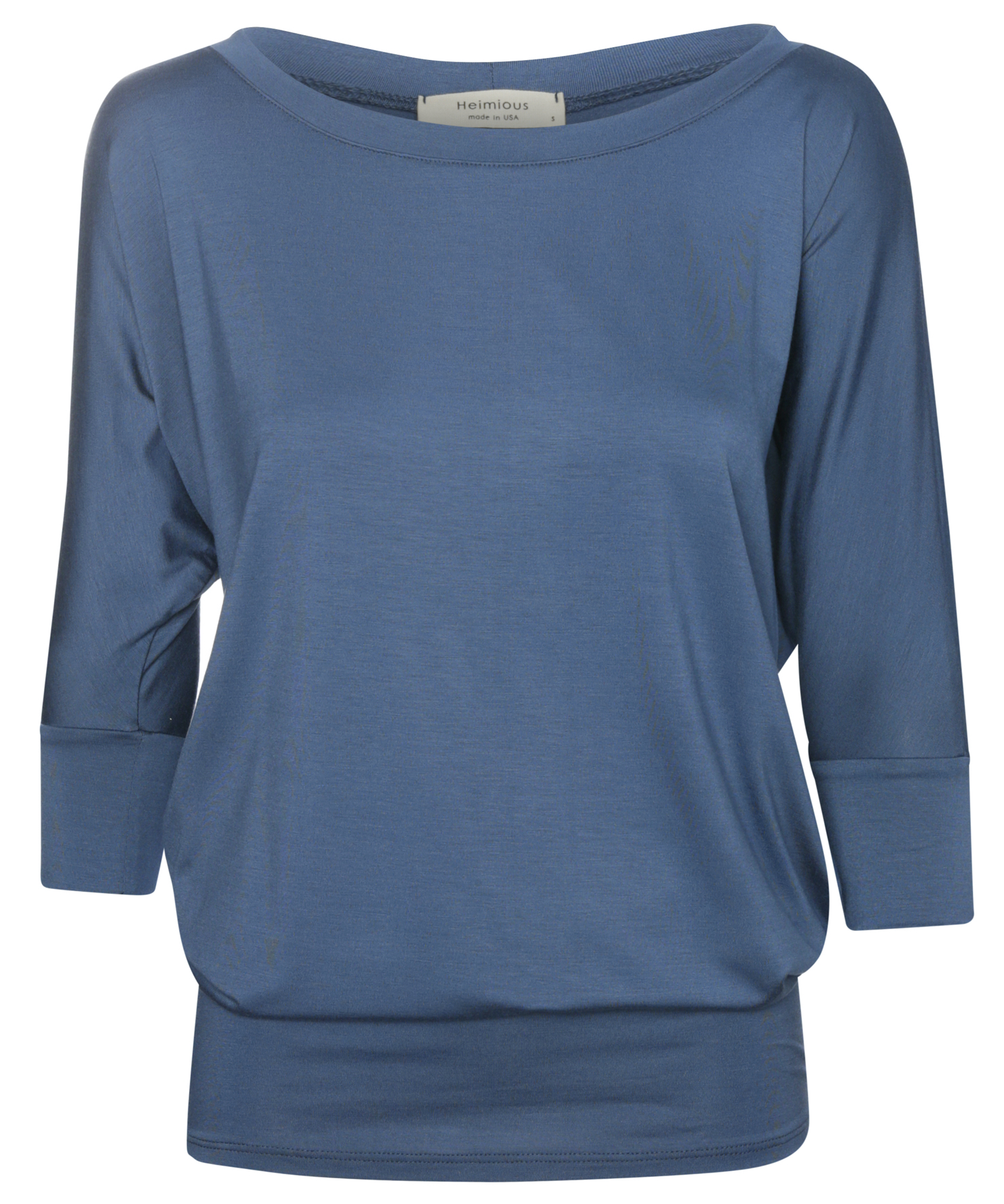 Nina Dolman Round Neck Modal Jersey Top