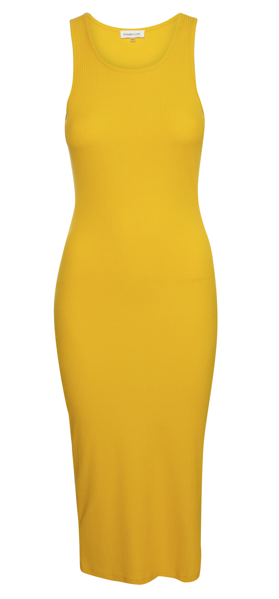 Ribbed Tank Midi Dress