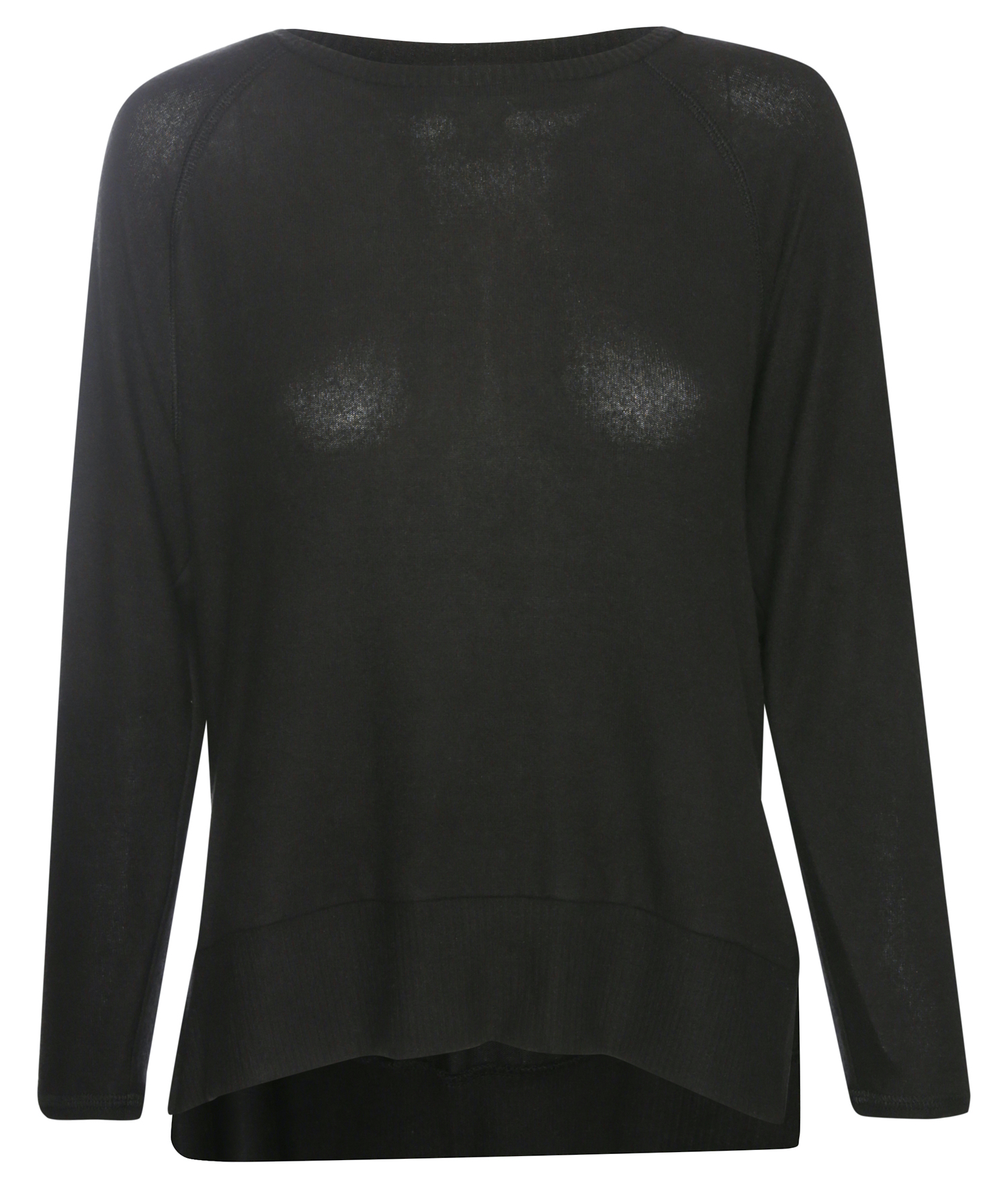 Round Neck Raglan Top