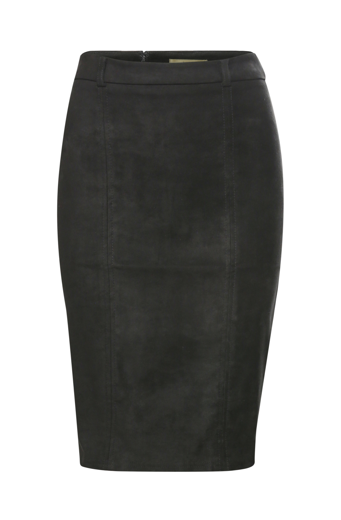 Suede Pencil Skirt in Black XS - XL | DAILYLOOK