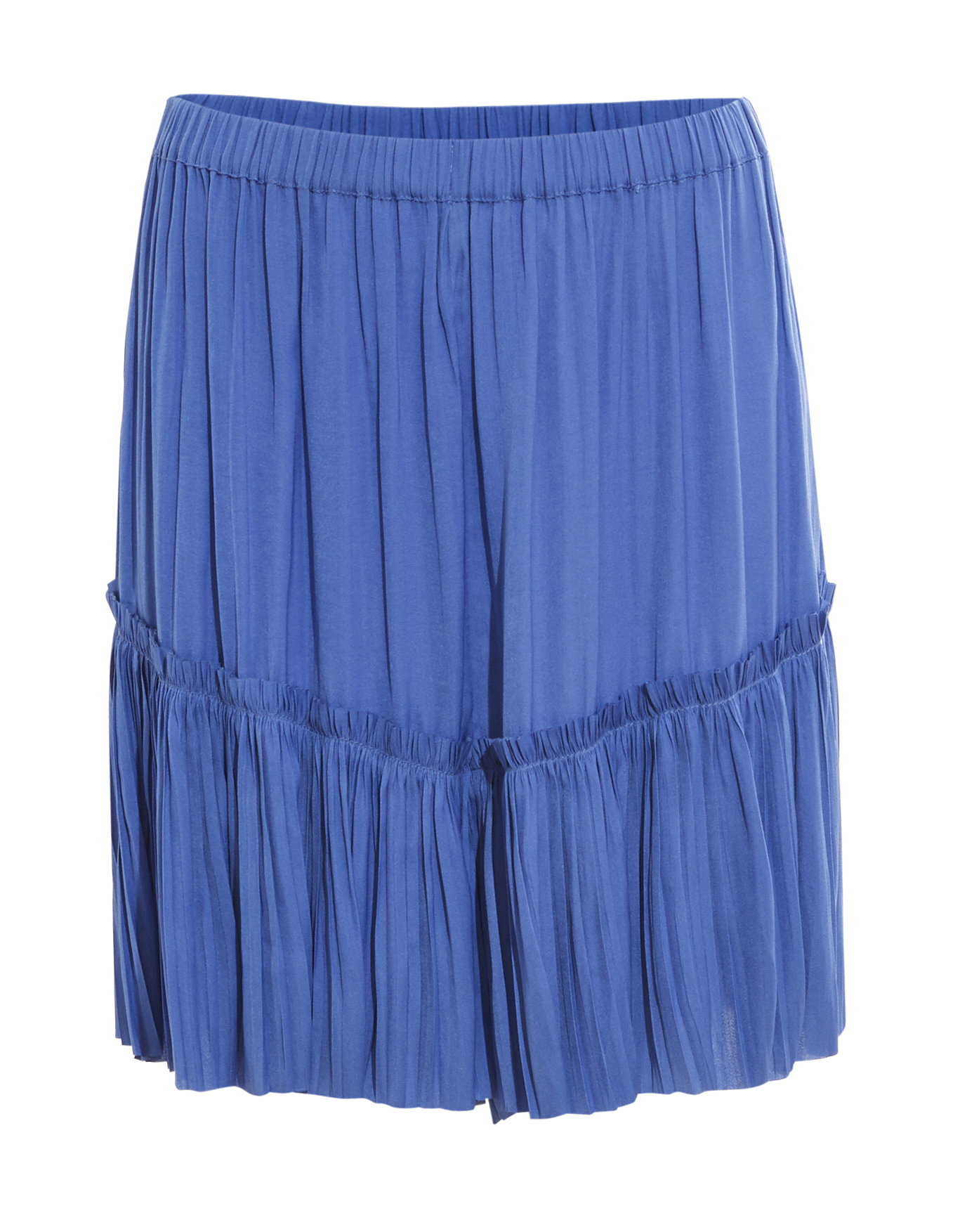 Elastic Pleated Shorts