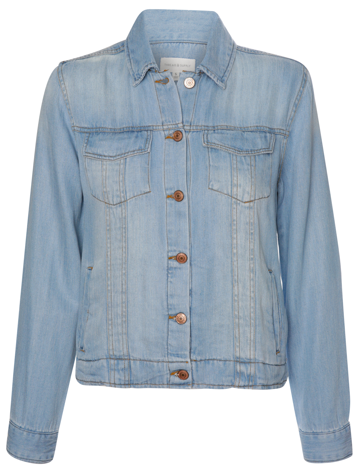 Thread & Supply Lightweight Denim Jacket