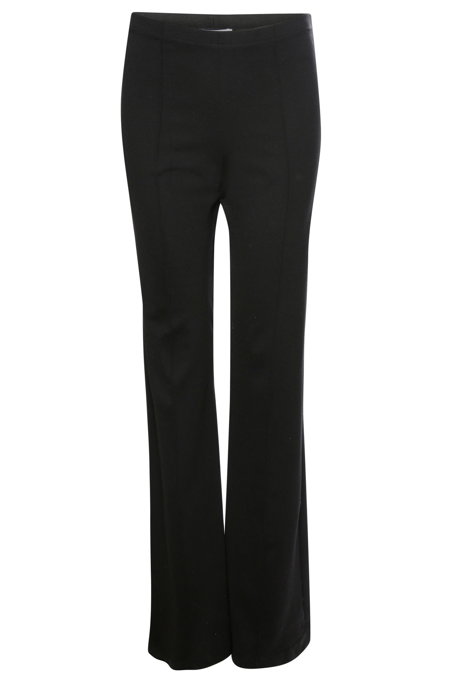 Veronica M Wide Leg Ponti Pant in Black | DAILYLOOK