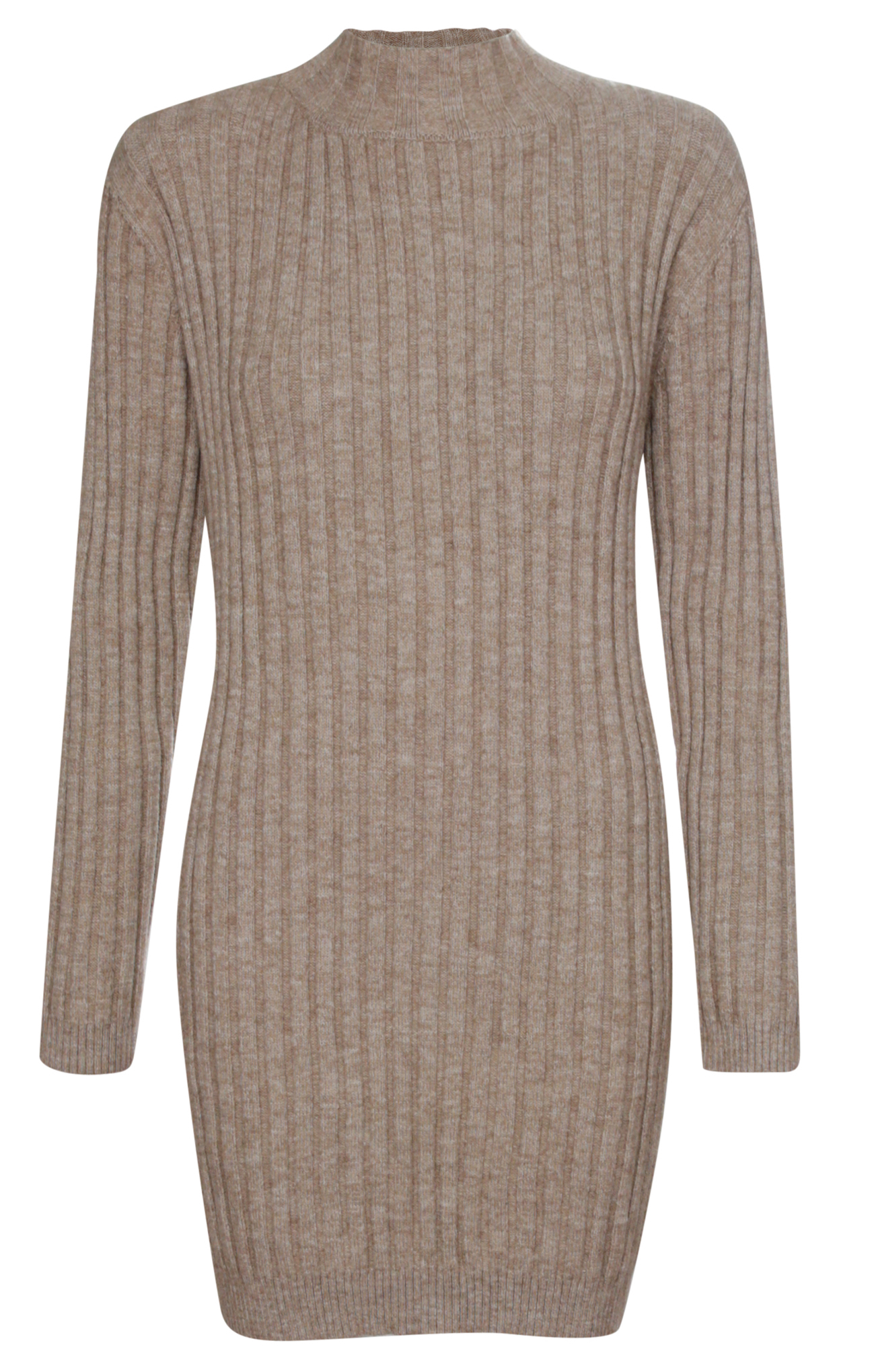 Mock Neck Sweater Dress