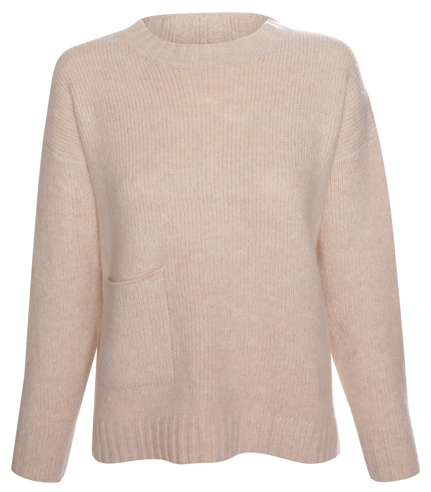 Relaxed Crew Neck Sweater