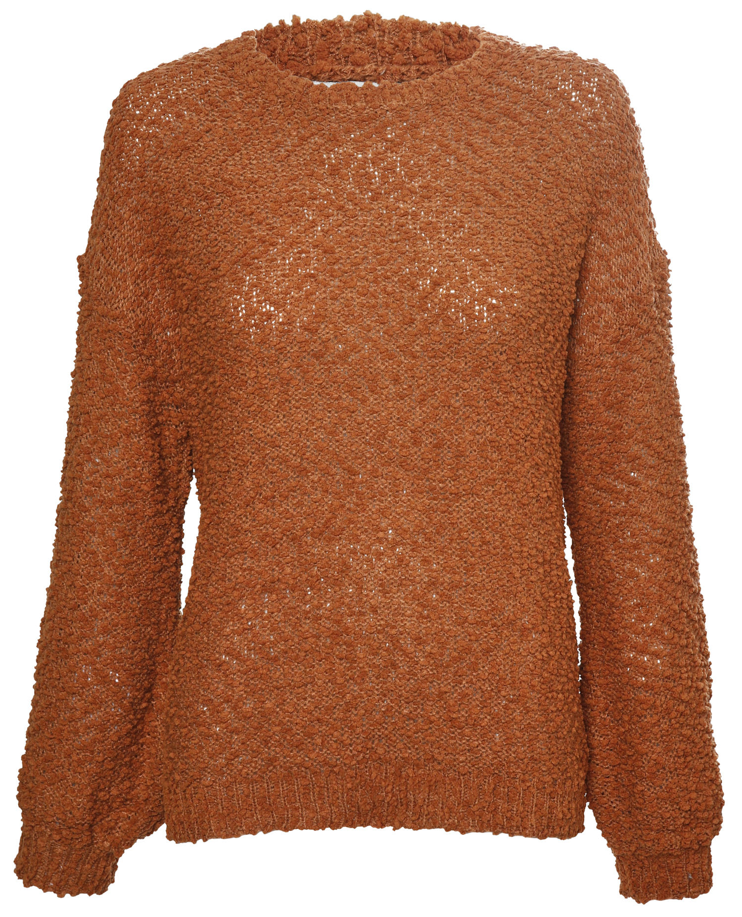 Popcorn Knit Pullover