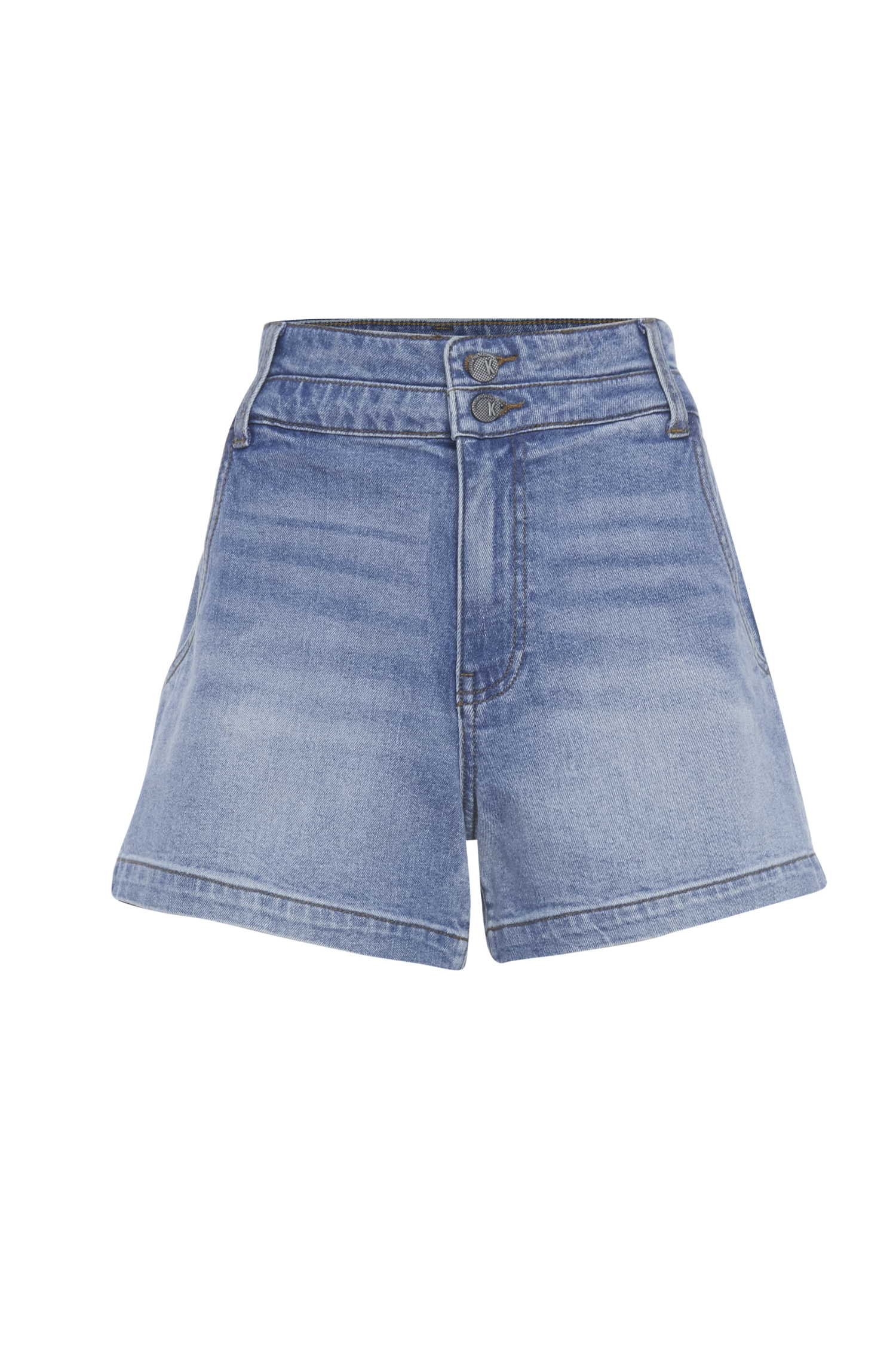 KUT from the Kloth High Rise Double Waistband Shorts