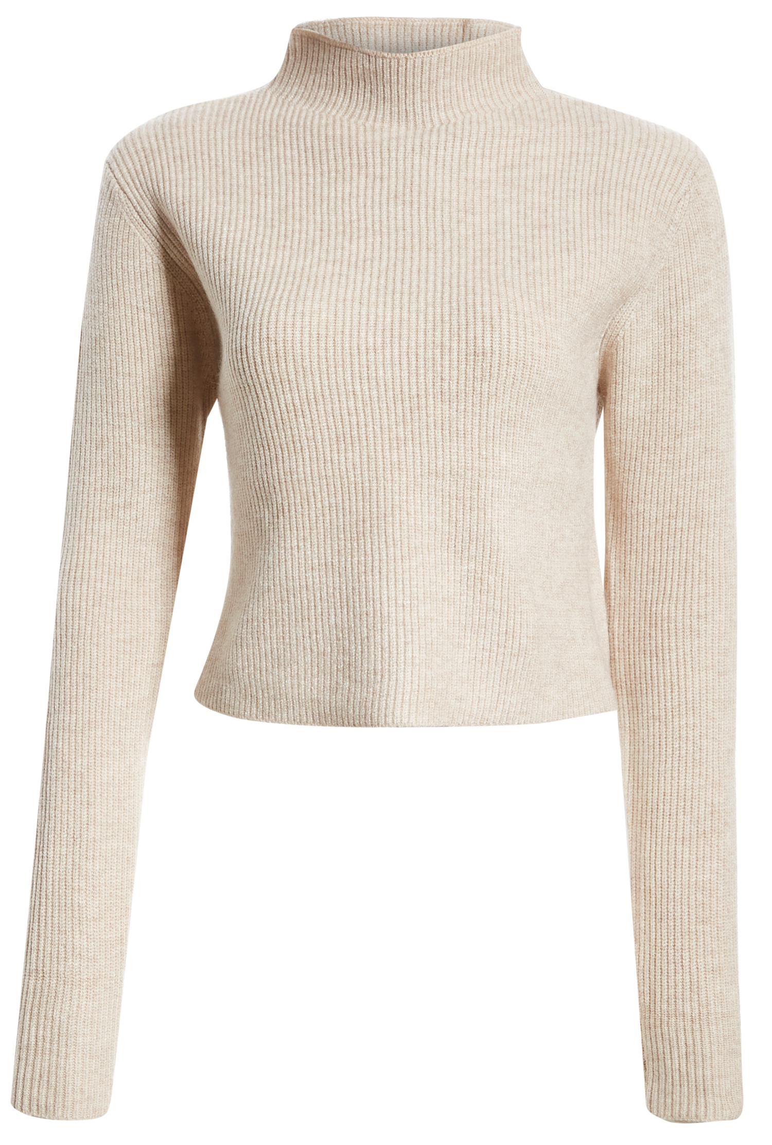 Mock Neck Long Sleeve Pullover