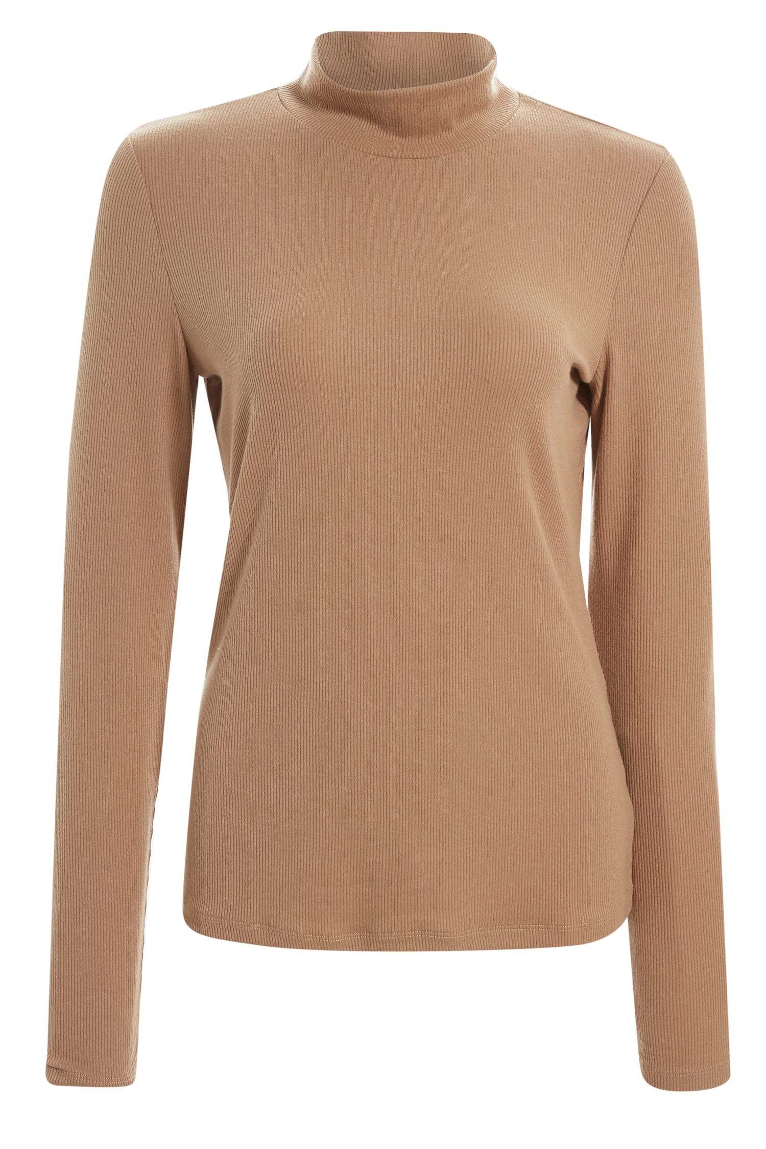 Mock Neck Long Sleeve Top