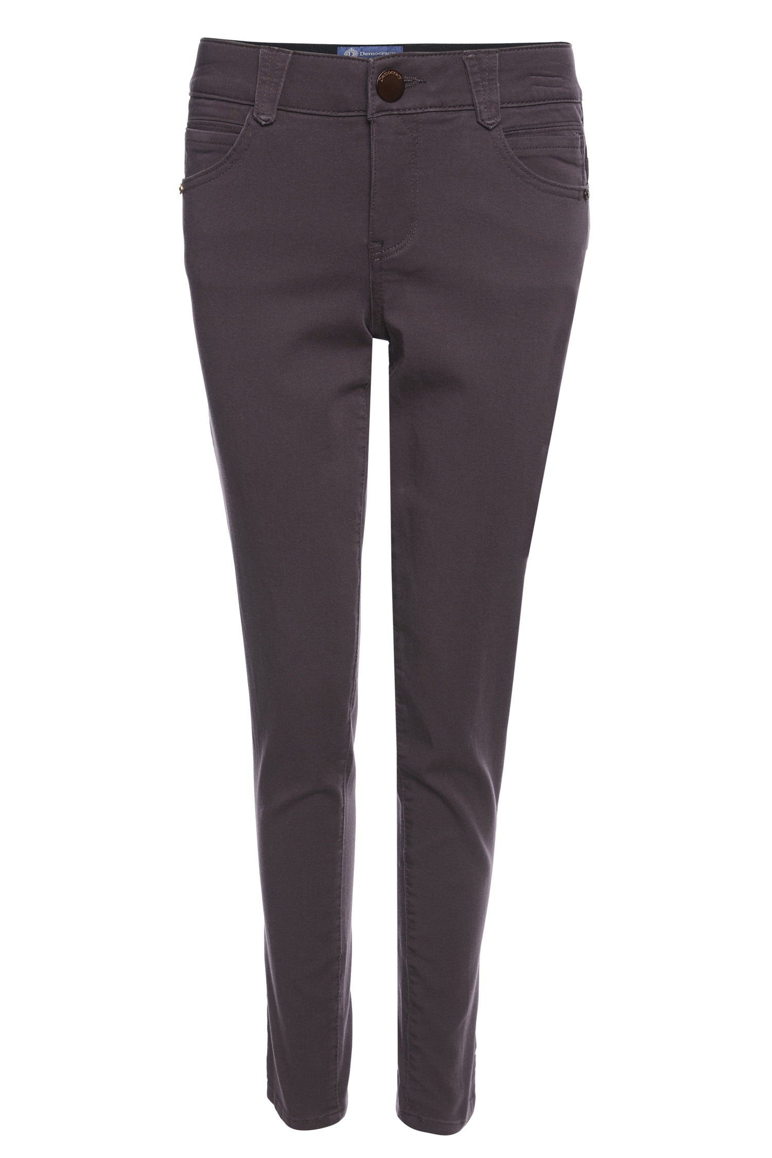 Democracy 'Ab'solution Color Ankle Pant in Plum 2 - 14 | DAILYLOOK