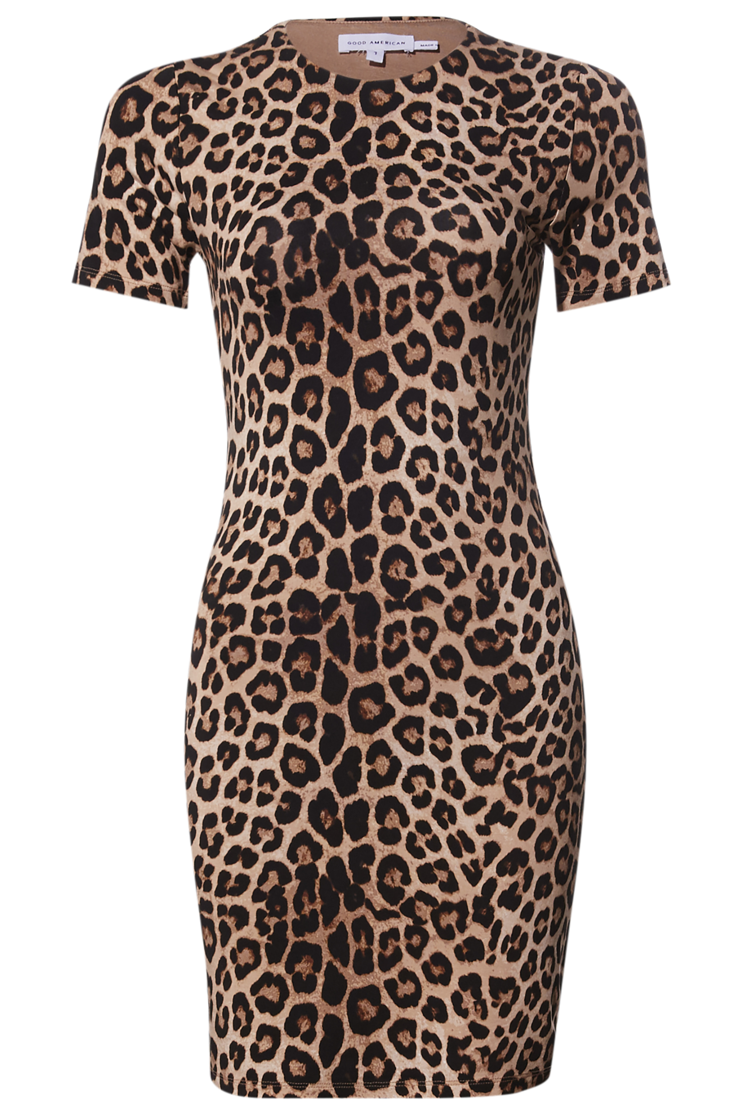 Good American Short Sleeve Mini Dress