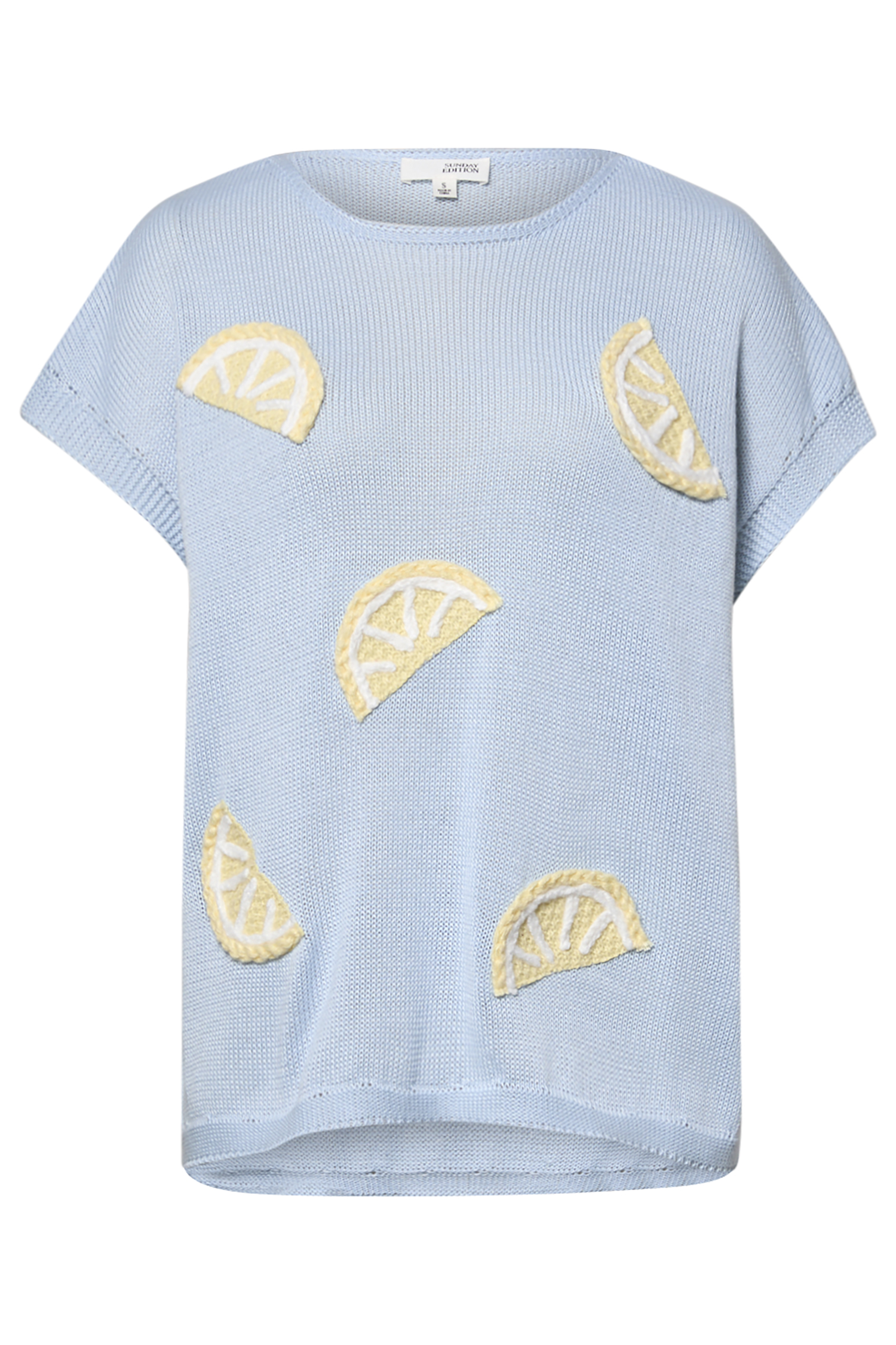 Lemon Knit Top
