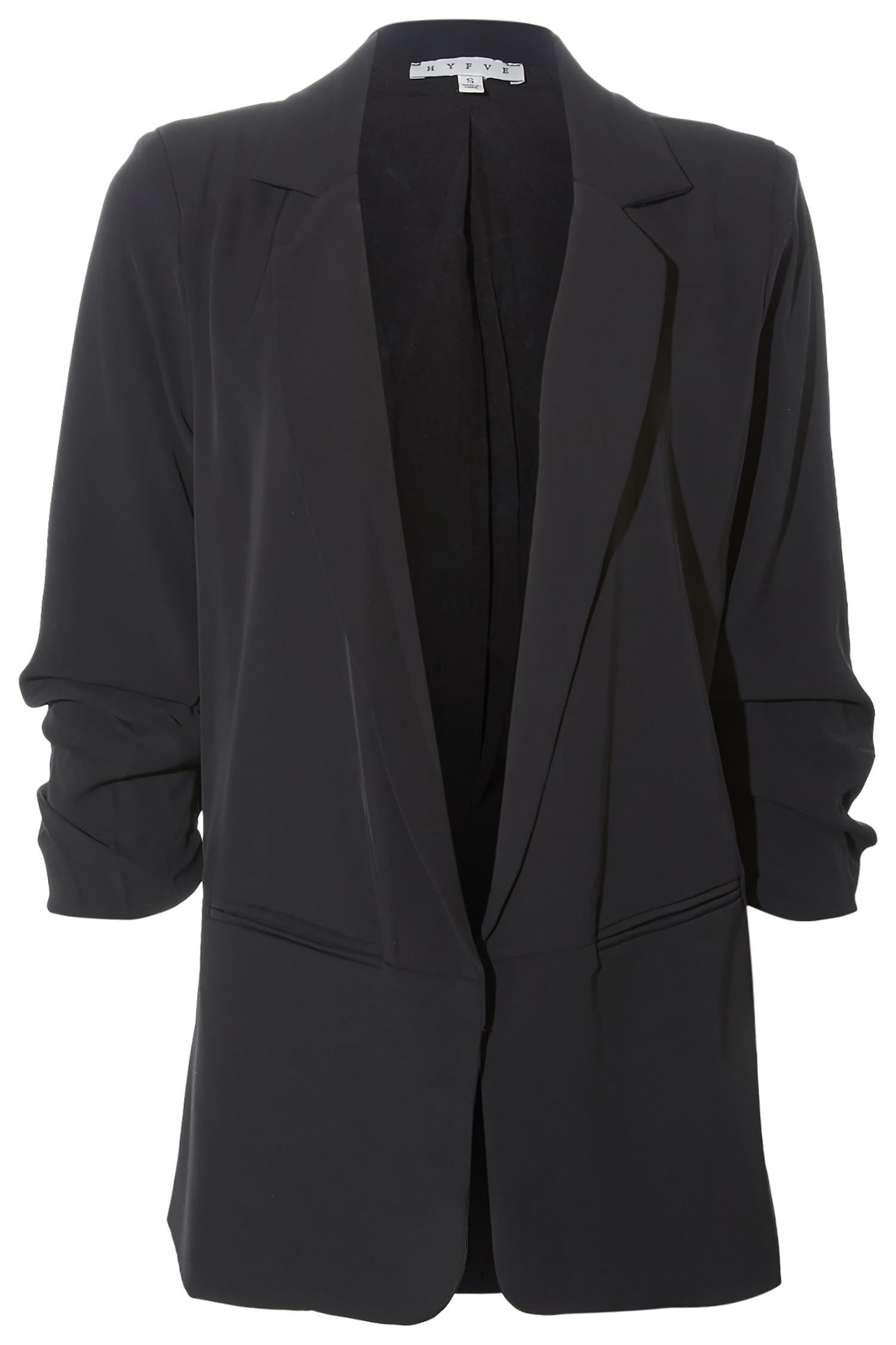 HYFVE Ruched Sleeve Blazer