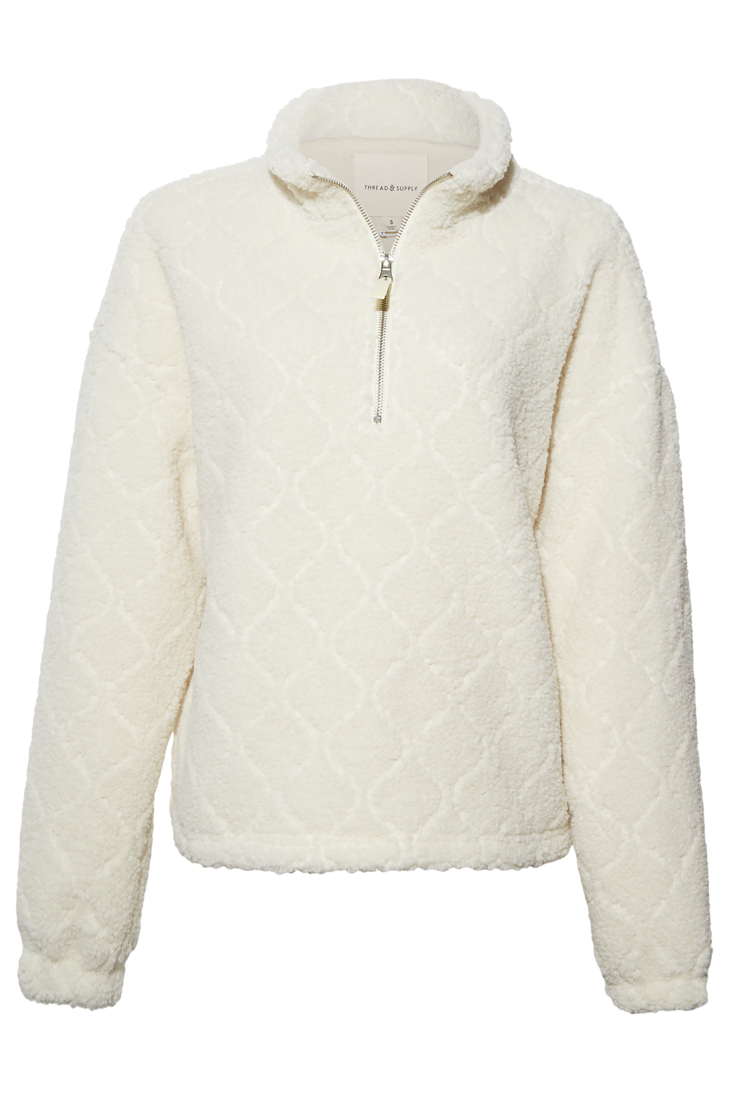 Thread & Supply Quarter Zip Sherpa Pull Over