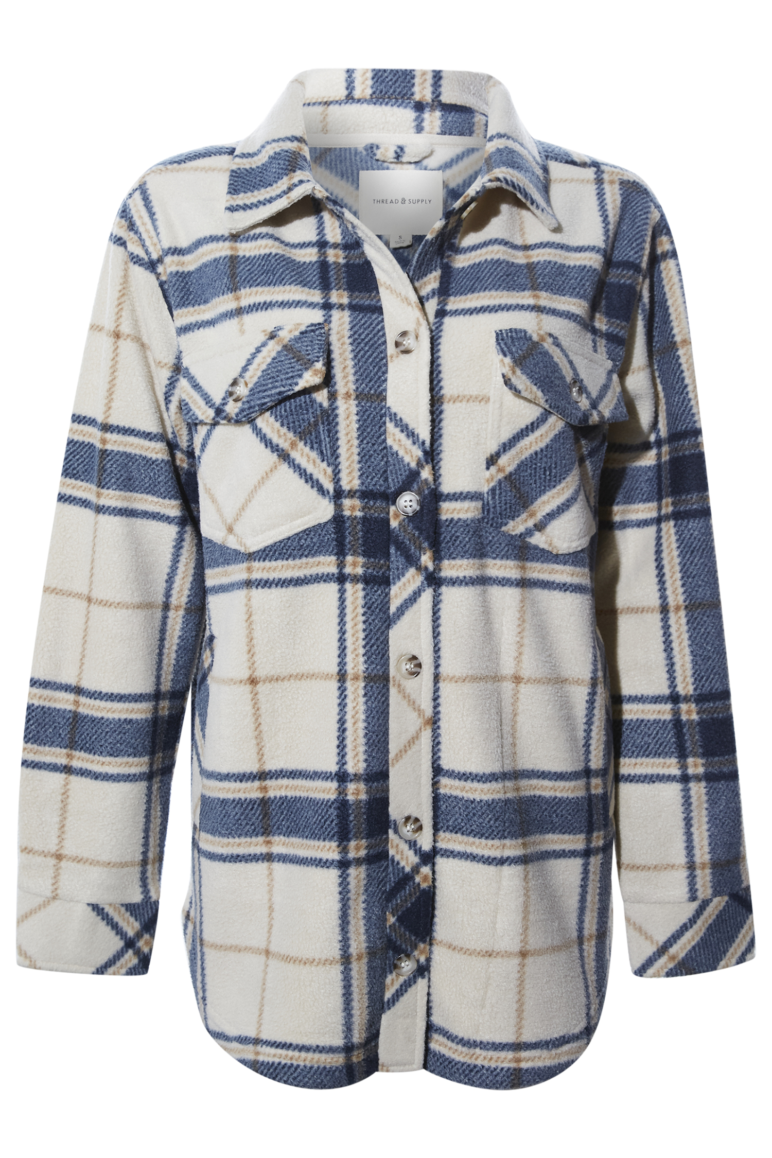 Thread & Supply Plaid Shacket