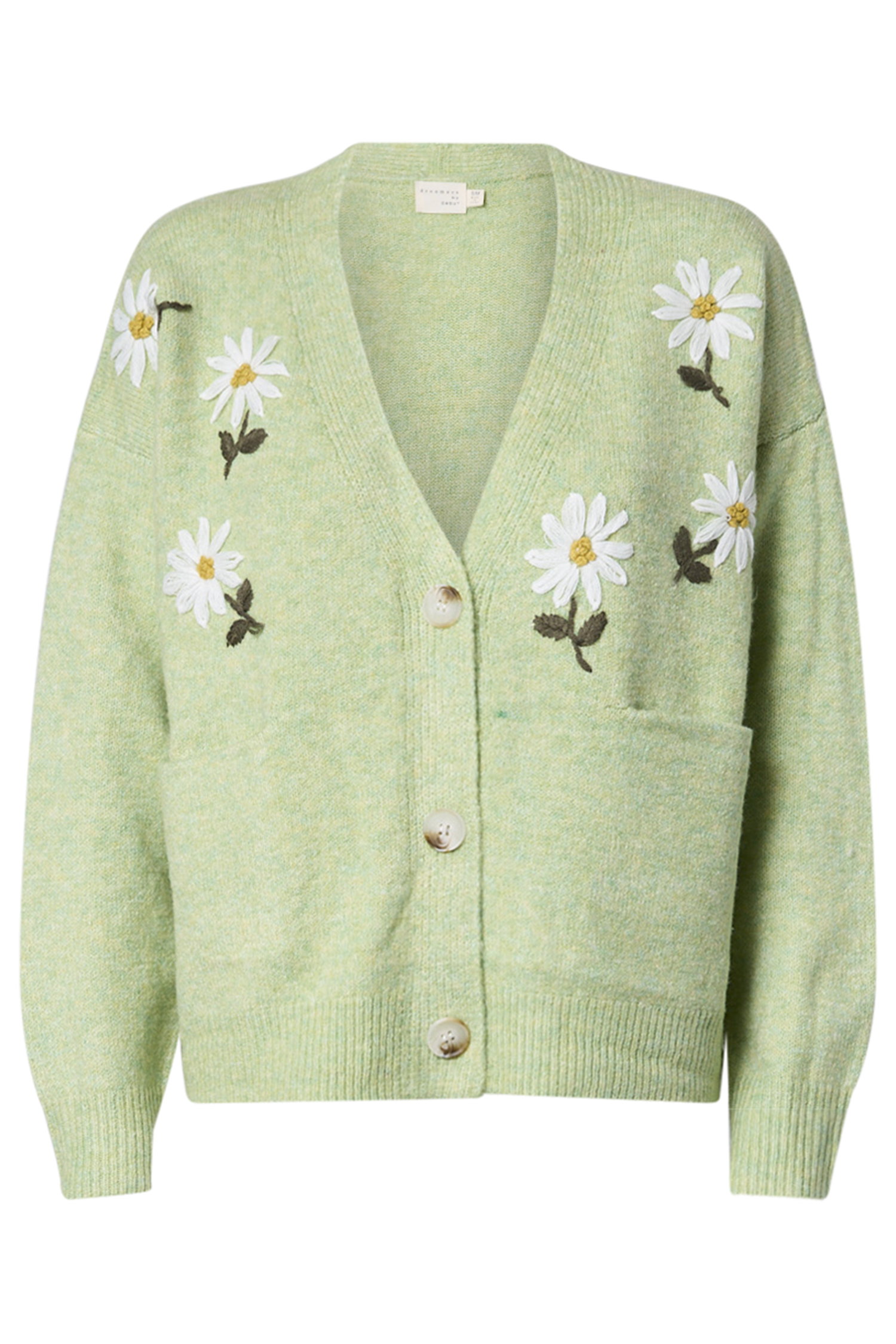 V-Neck Floral Cardigan