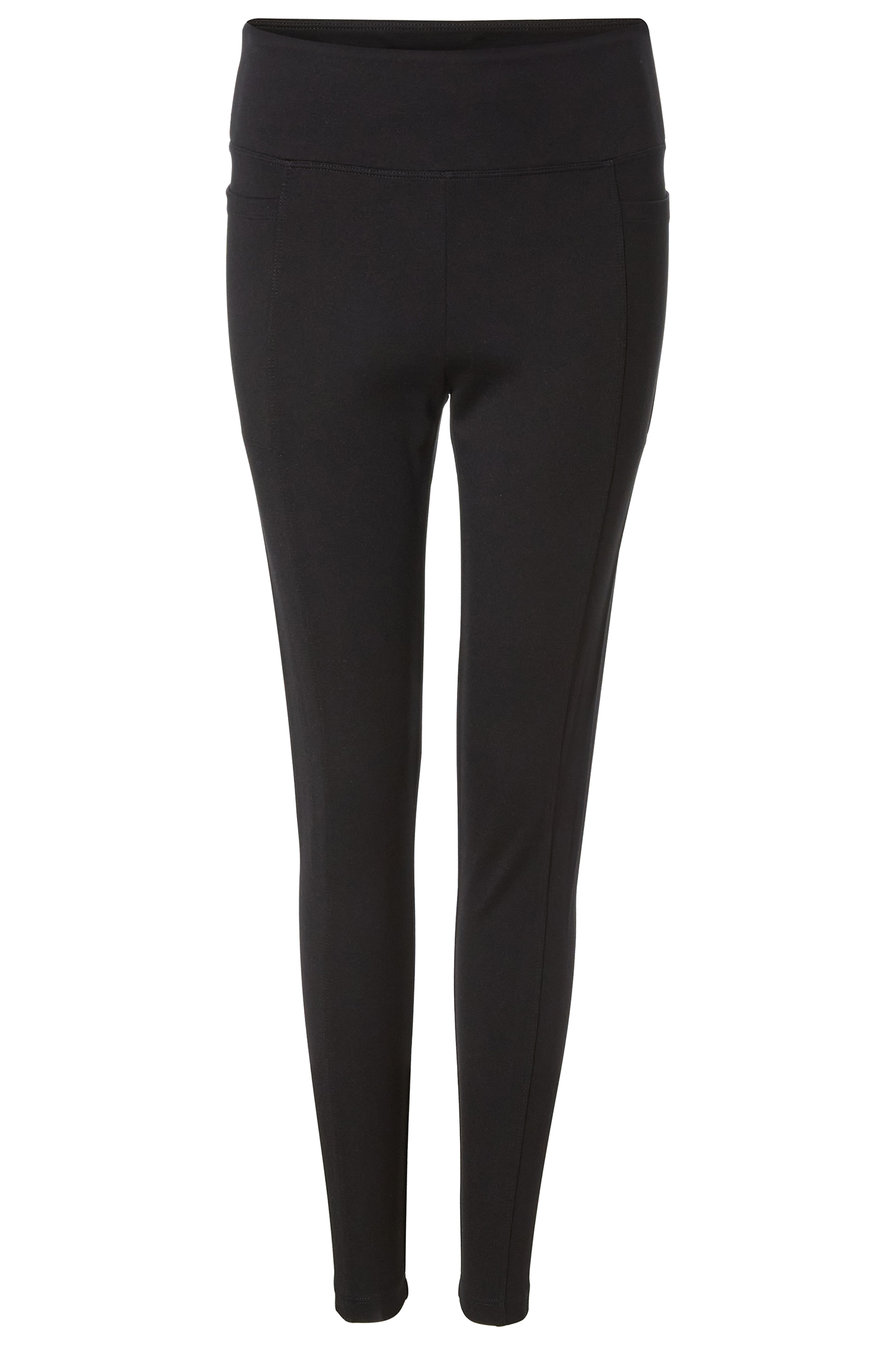 High Rise Leggings With Side Pocket