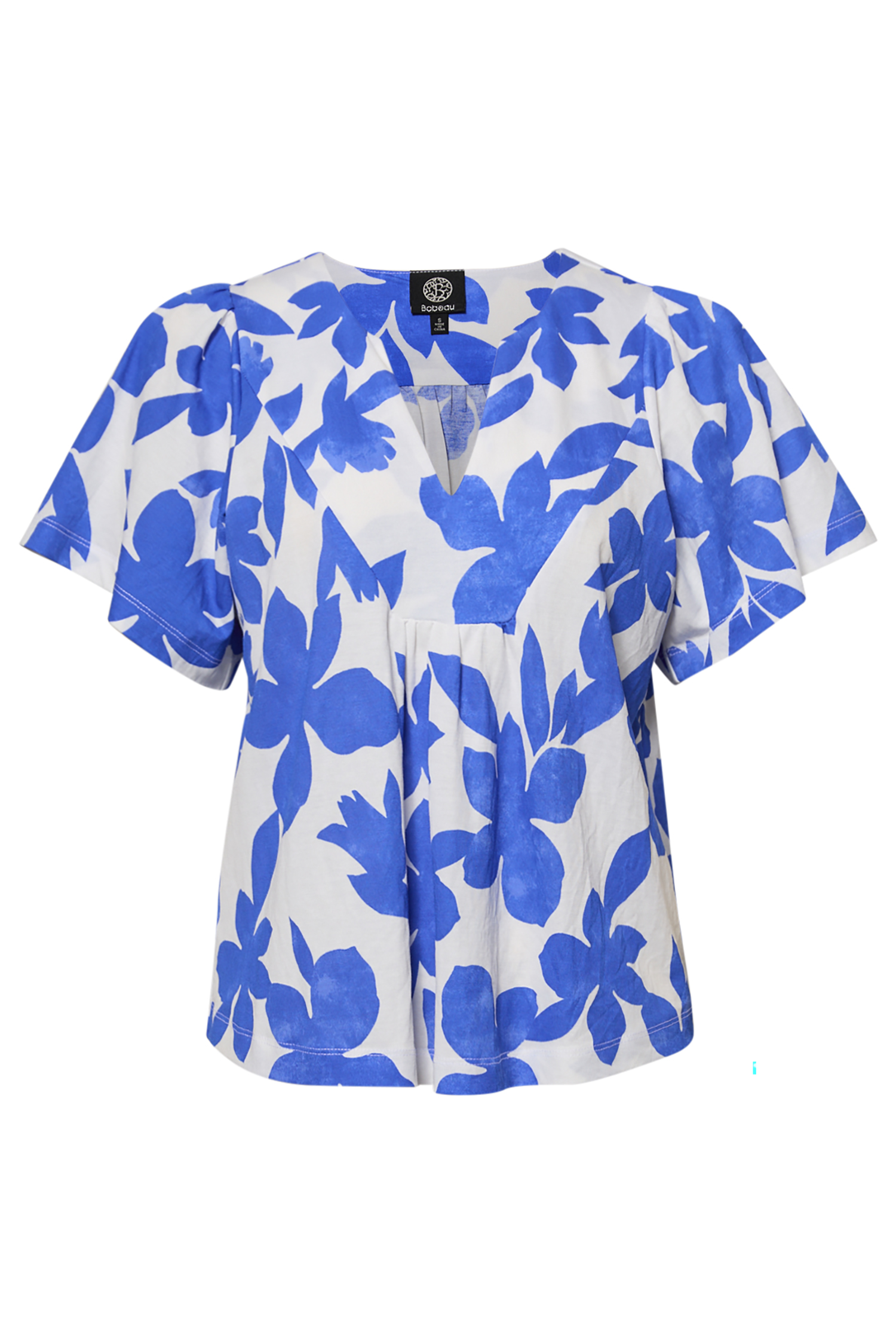 V-Neck Floral Blouse