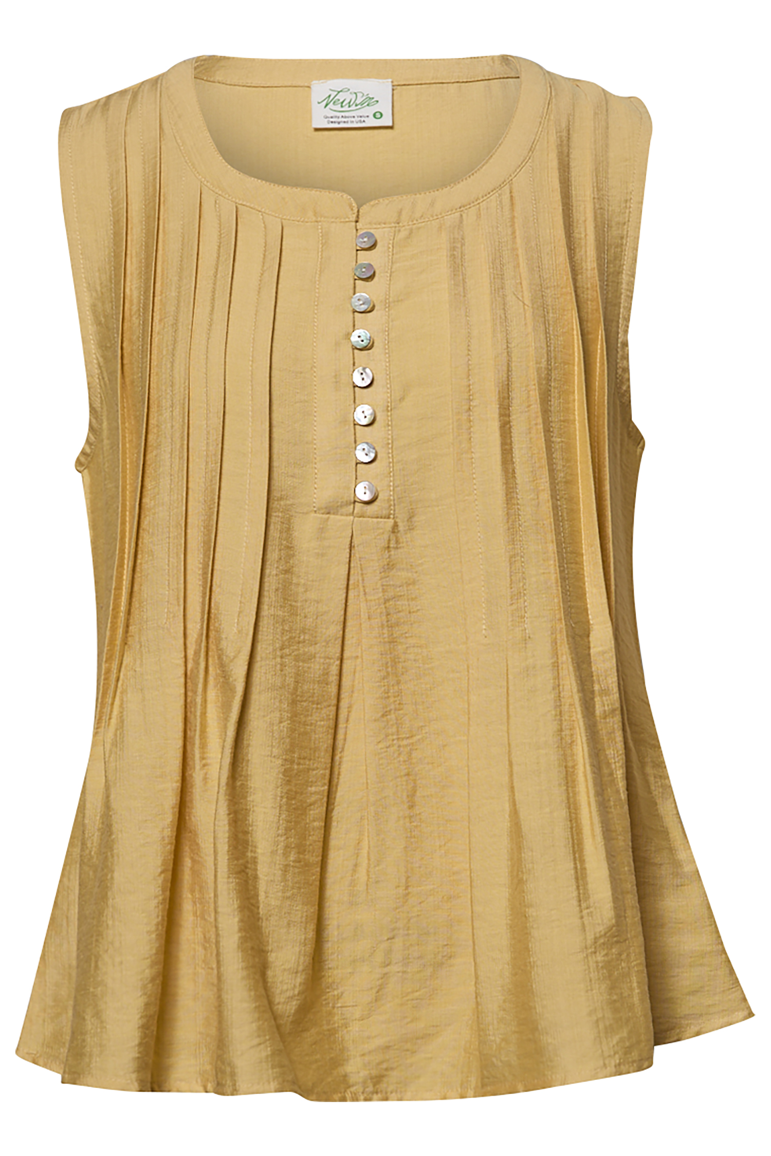 Sleeveless Woven Top