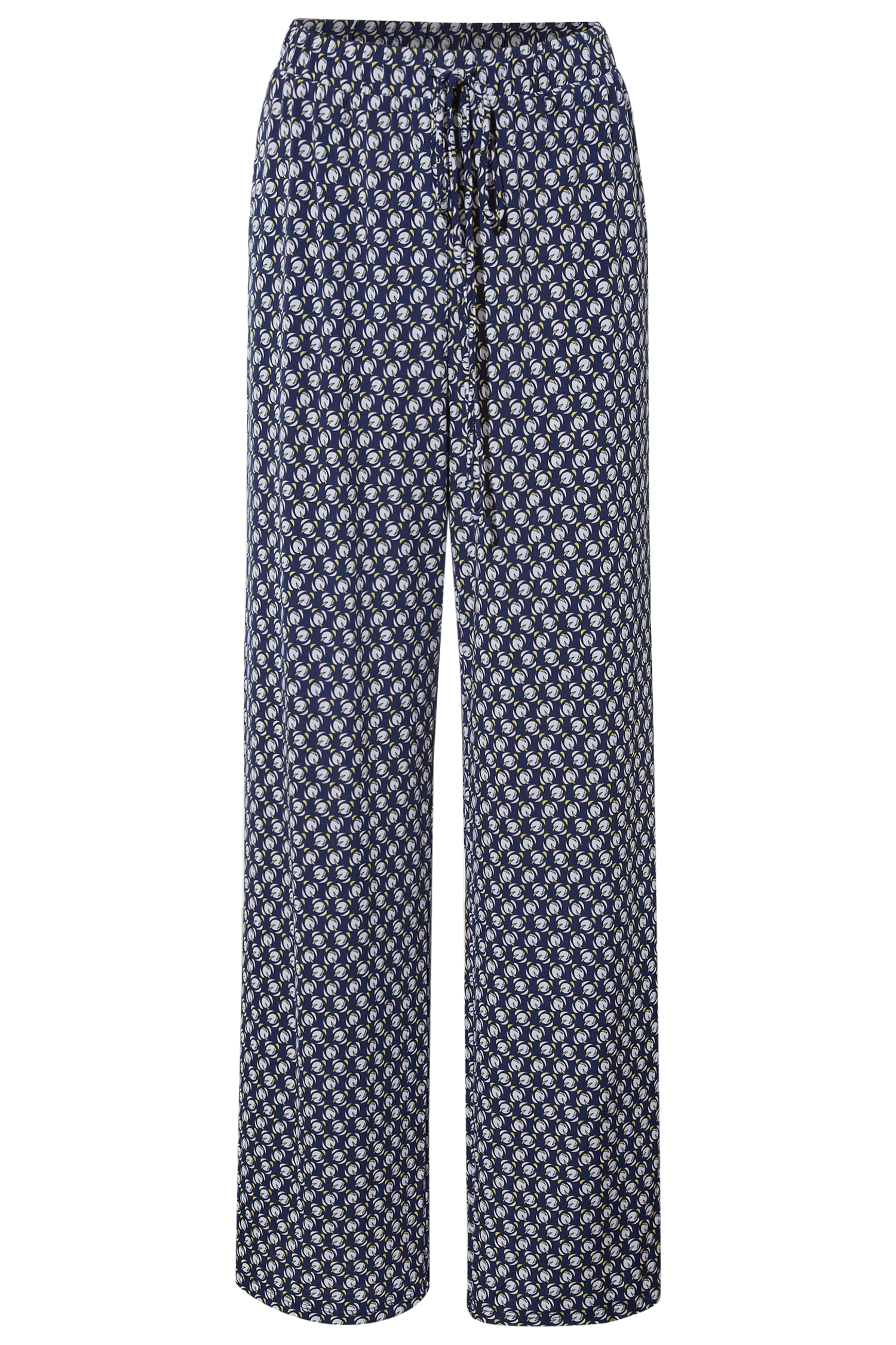 Drawstring Printed Pants