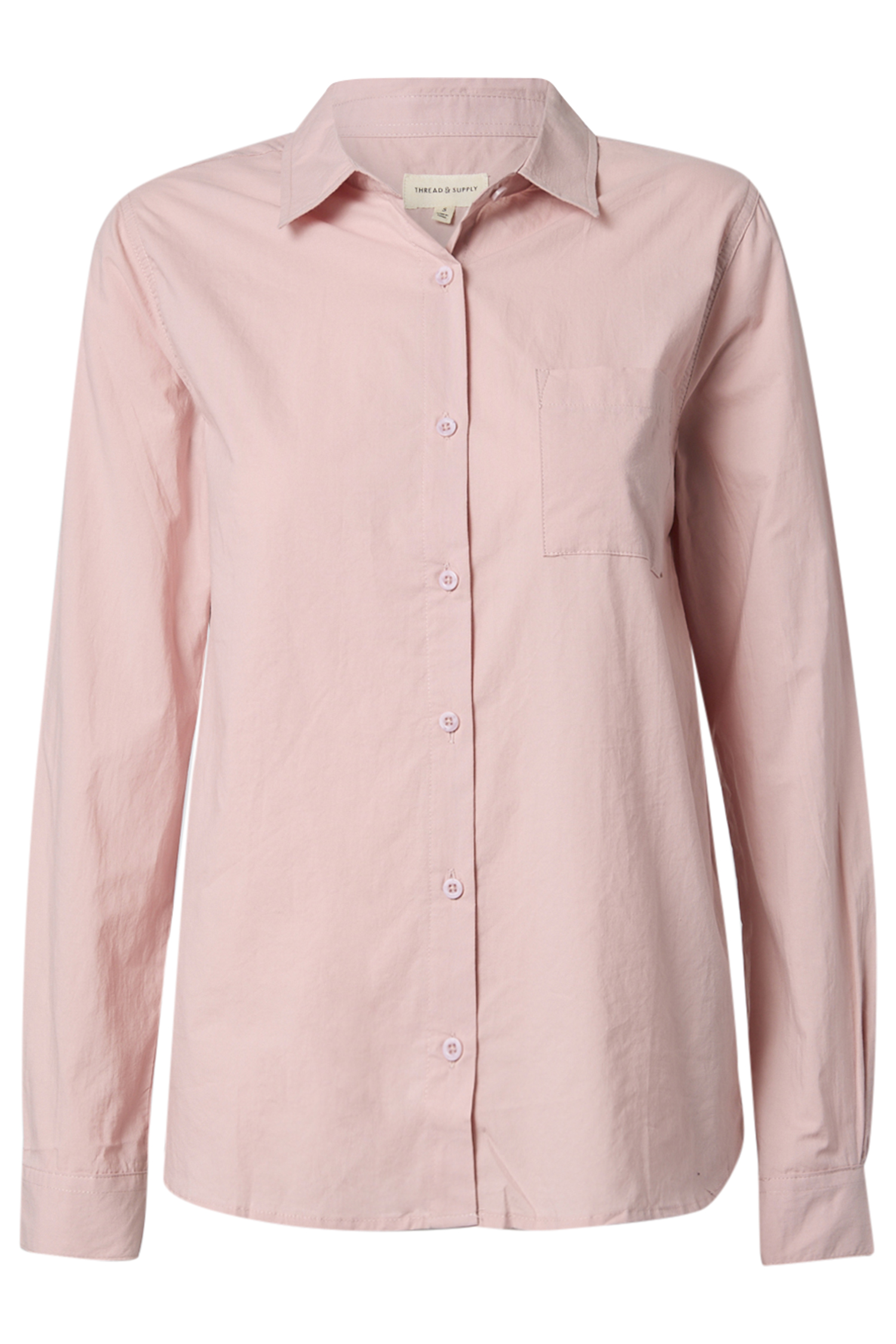 Thread & Supply Long Sleeve Button Up Top