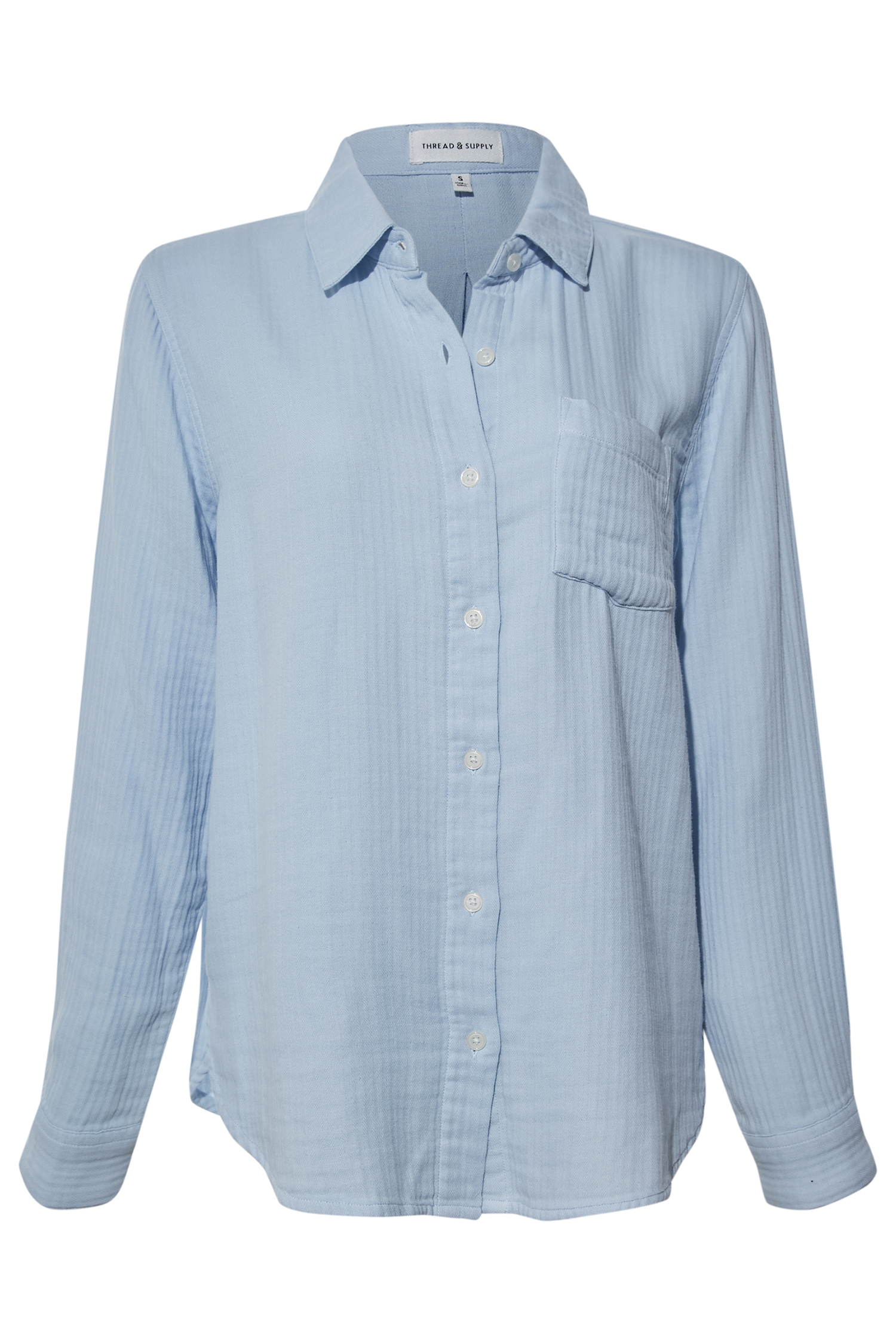 Thread & Supply Button Up Top