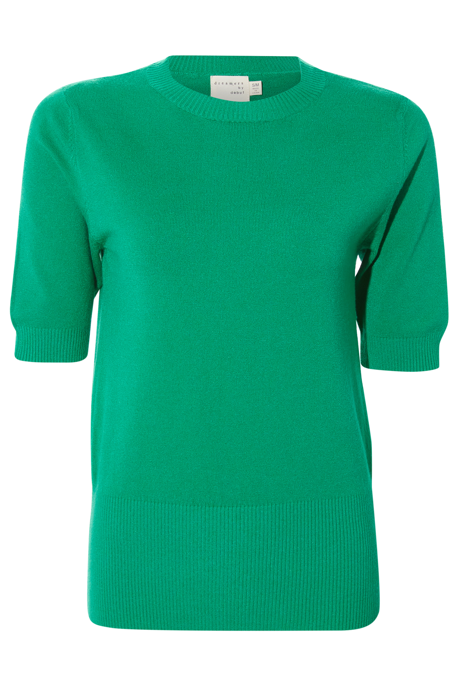 Elbow Sleeve Knit Top