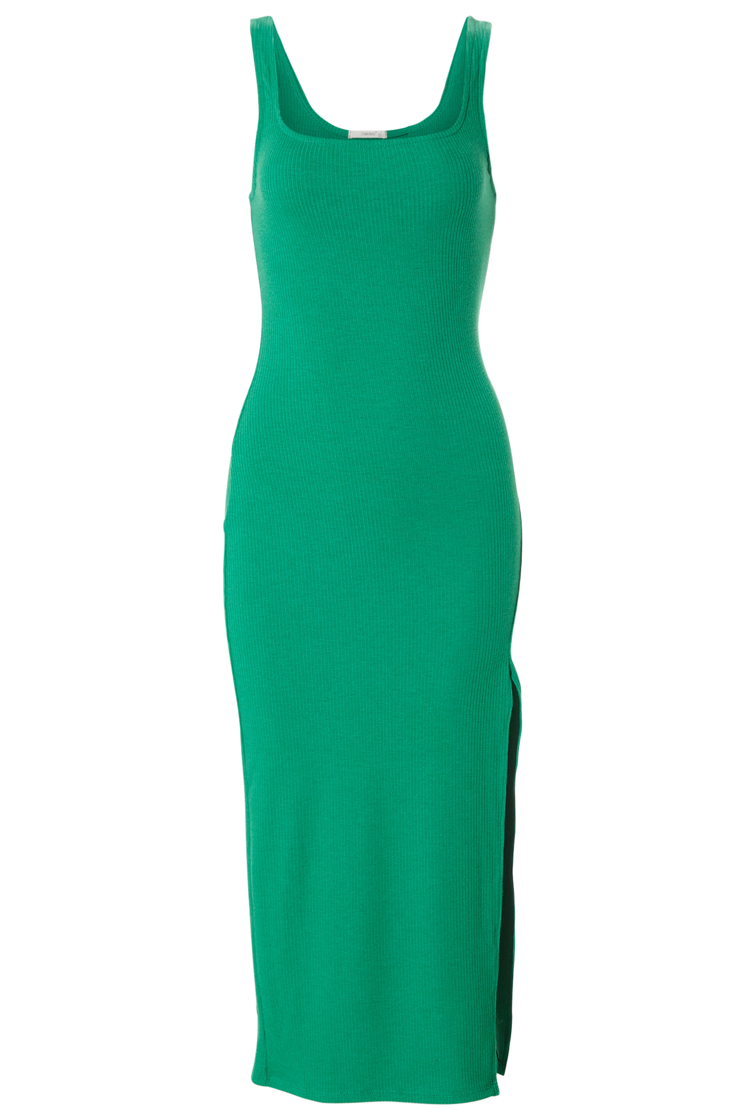 Square Neck Midi Dress