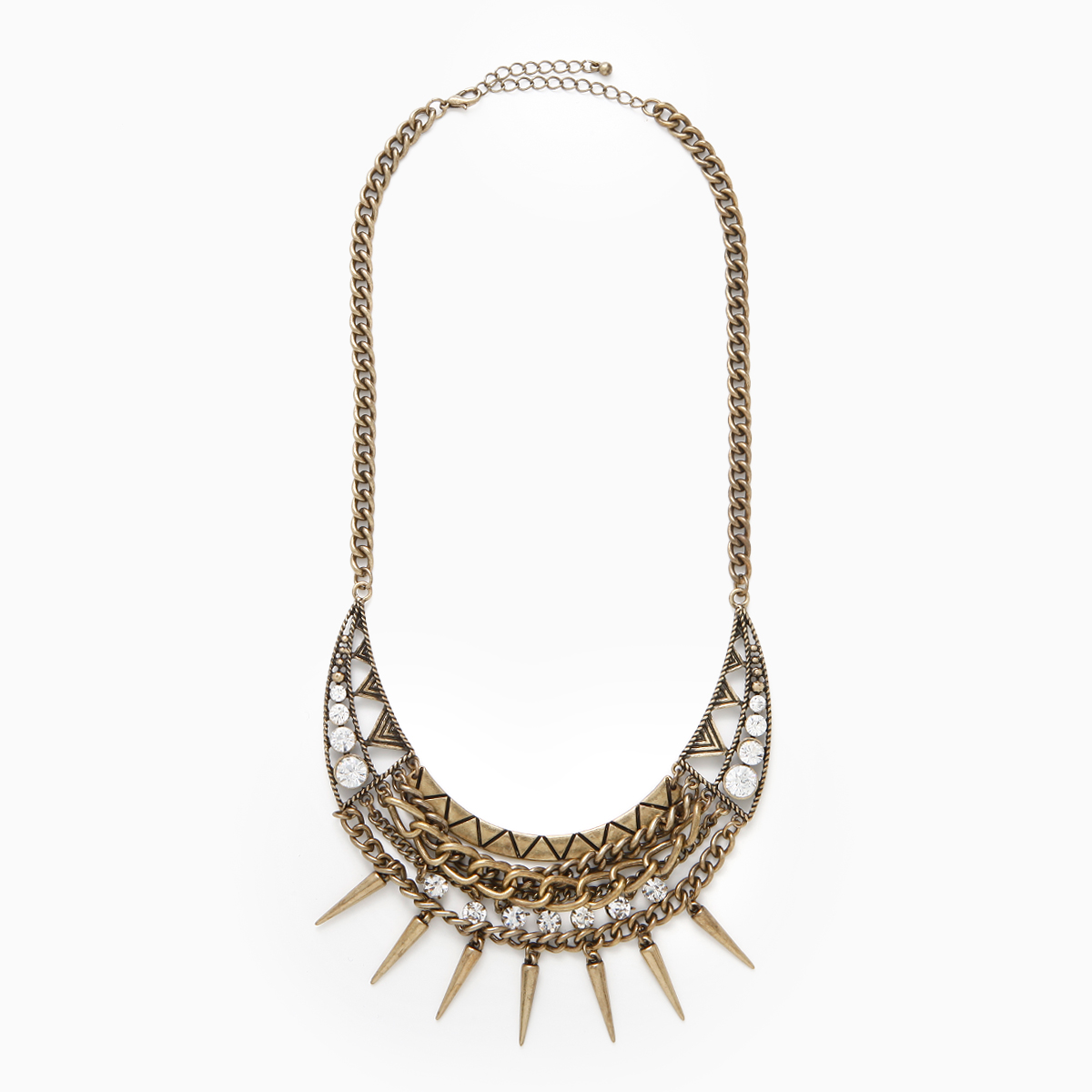 Warrior Princess Necklace in Bronze | DAILYLOOK