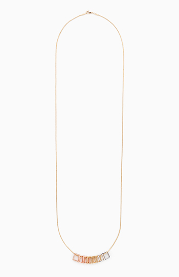 Simply Squared Necklace Slide 1